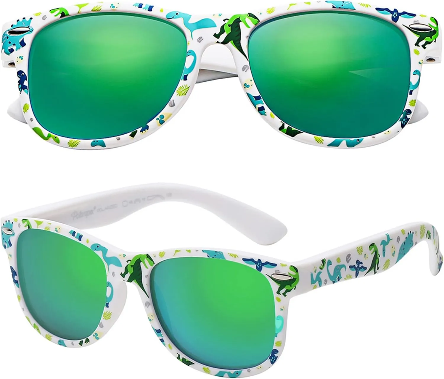 PolarSpex Toddler Sunglasses UV Protection  Unbreakable Kids Polarized Sunglasses with Case for Boys & Girls age 2-8