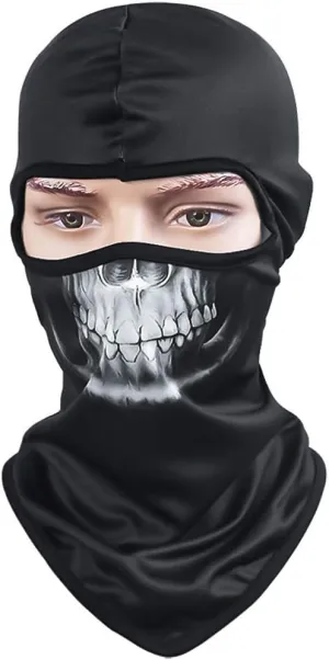 Skull Mask Balaclava Ghost Bandana Motorcycle Full Face Masks Halloween Mask