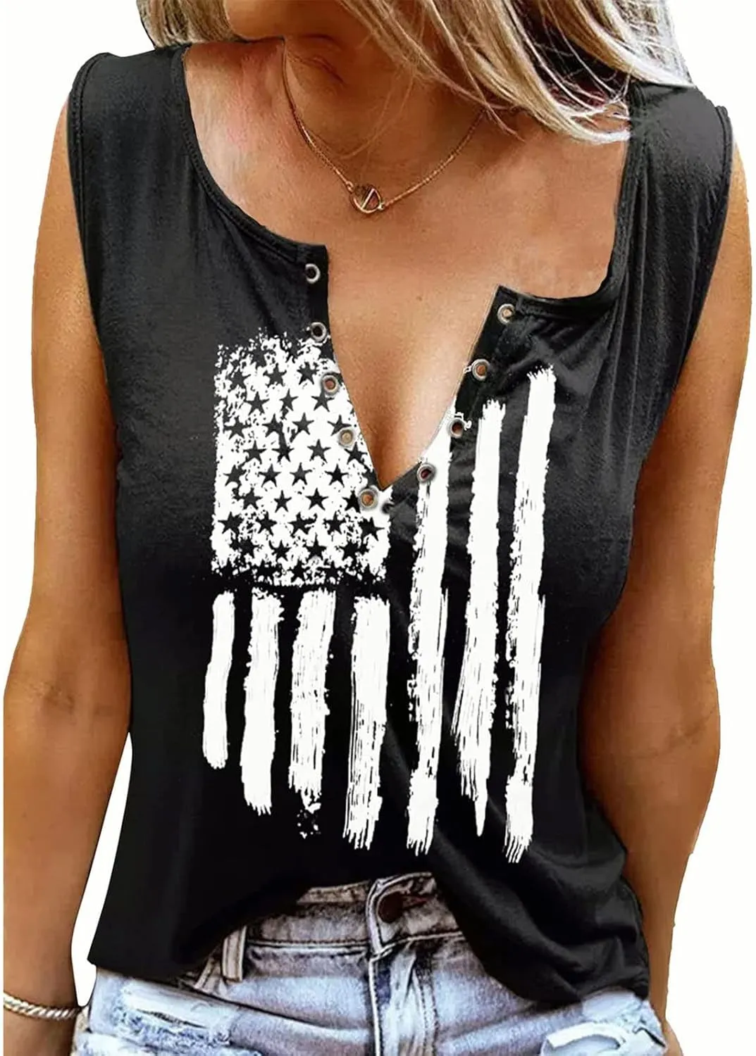 Smooth As Tennessee Tank Top Sweet As Strawberry Shirt Ring Hole Sleeveless Sexy V Neck Womens Retro Country Music Top