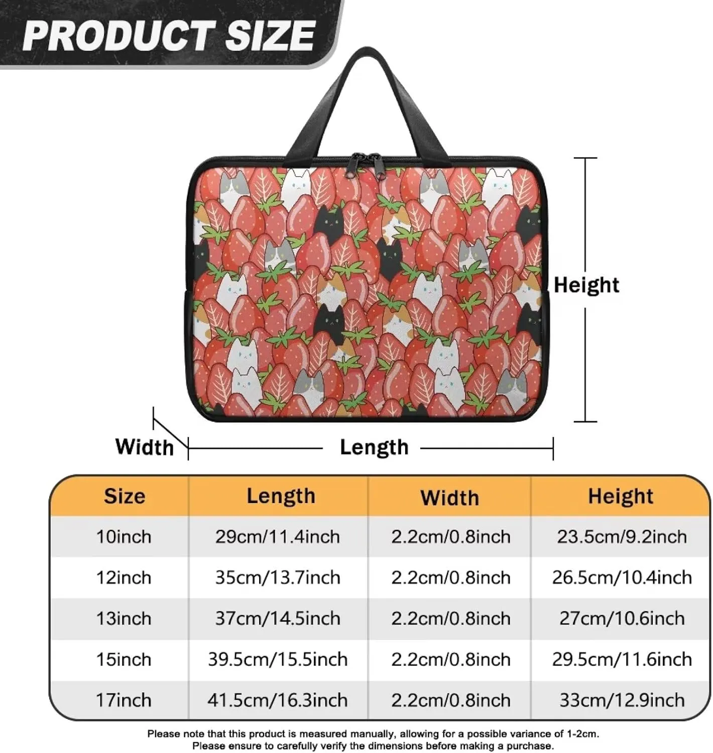 Stylish Computer Bag,Cute Laptop Case with Handle,Laptop Sleeve,Laptop Case,Laptop Bag for Work
