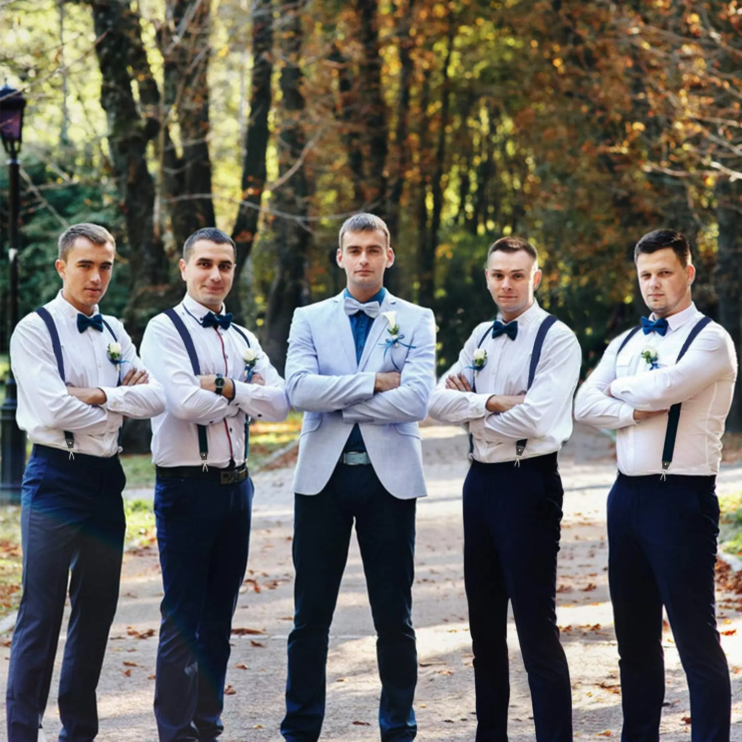 Suspenders for Men, Adjustable Suspenders with Elastic Straps Y-Back Construction Heavy Duty for Work