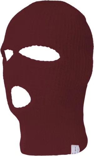 TOP HEADWEAR 3-Hole Ski Face Mask Balaclava