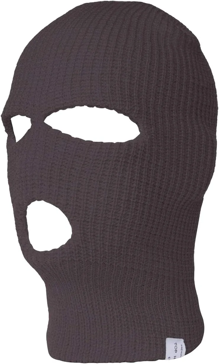 TOP HEADWEAR 3-Hole Ski Face Mask Balaclava