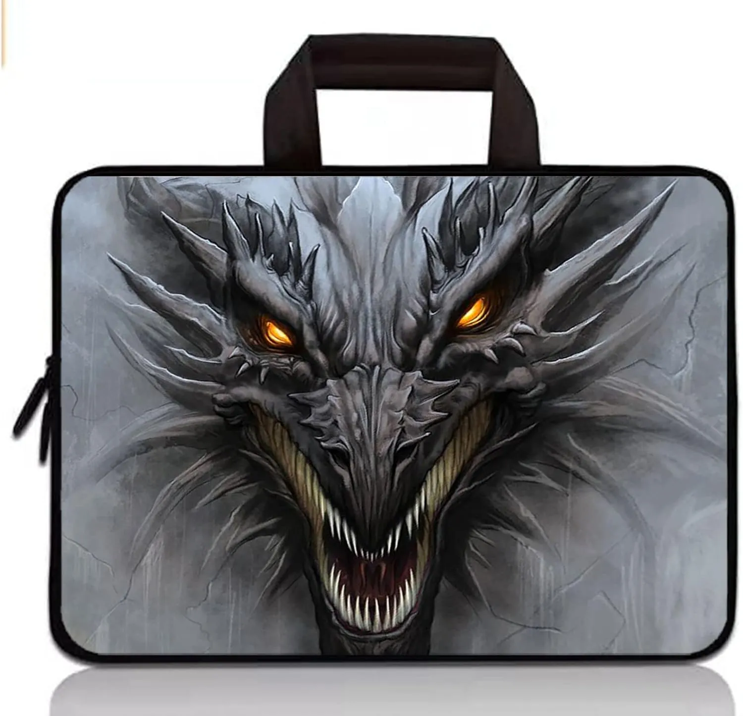 Universal 7-9 Inch Kids Tablet Sleeve, Portable Neoprene Carrying Case Bag Fits 7" 8" 8.5" 8.9" 9" Apple iPad Mini, Samsung Galaxy Tab, Google, HP, Acer, ASUS (Cool Dragon)