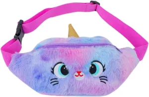 VANZACK Reliable Boys and Girls Plush Waist Pack Cartoon Bag for Hiking Camping Parties