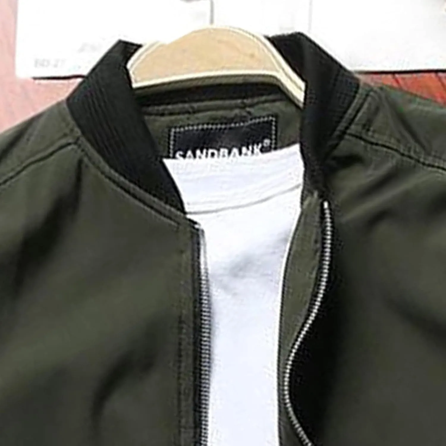 Winter Jackets for Men Men's Lightweight Jacket Casual Spring Fall Windbreaker Bomber Zip Up Coat with Pocket