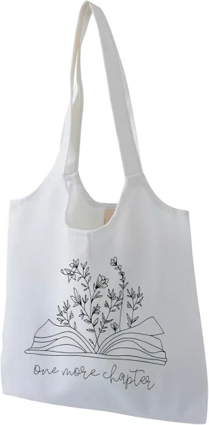 Women Canvas Tote Bag For Book Lovers Gifts for Readers Flower Cute Aesthetic Shopping Grocery Reusable Tote Bags