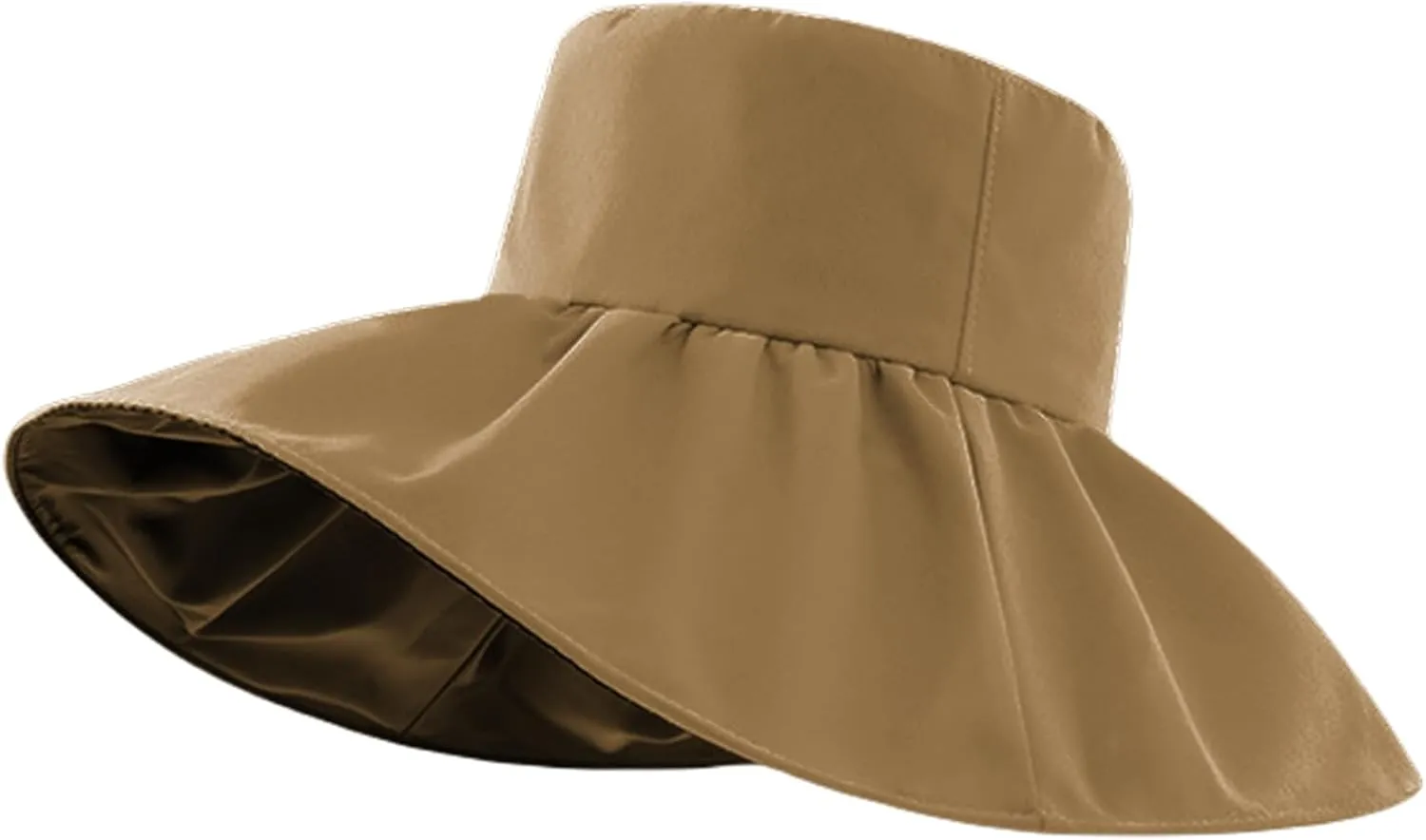 Women Summer Rain UV UPF 50 Sun Protection Wide Brim Hat - Foldable Bucket Sun Hat