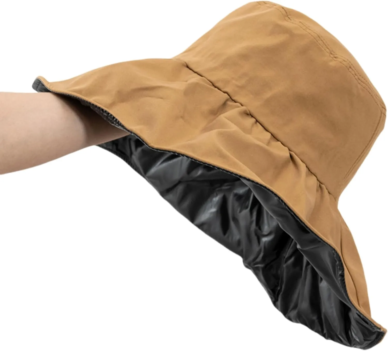 Women Summer Rain UV UPF 50 Sun Protection Wide Brim Hat - Foldable Bucket Sun Hat