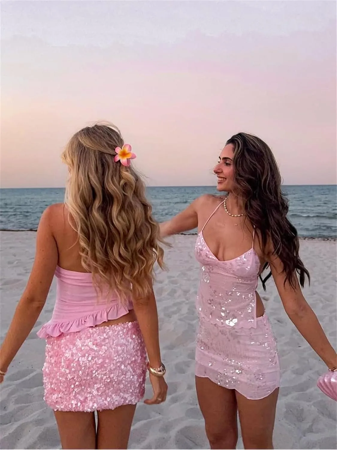 Women Y2k Sequin Mini Skirt Low Rise Glitter Music Festival Night Going Out Rave Party Bodycon Short Skirt