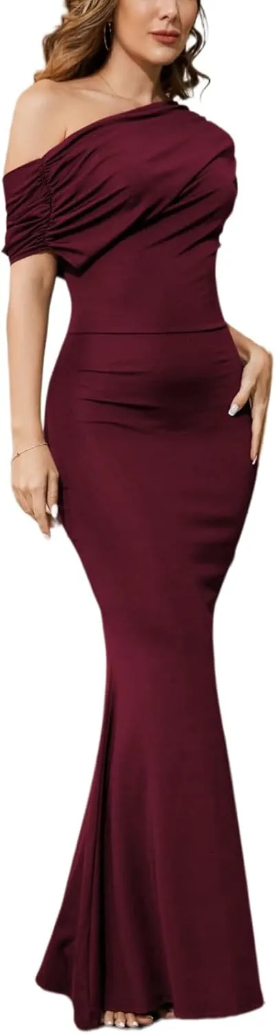 Womens Bodycon Formal Maxi Dresses Elegant Sleeveles Evening Party Long Dress