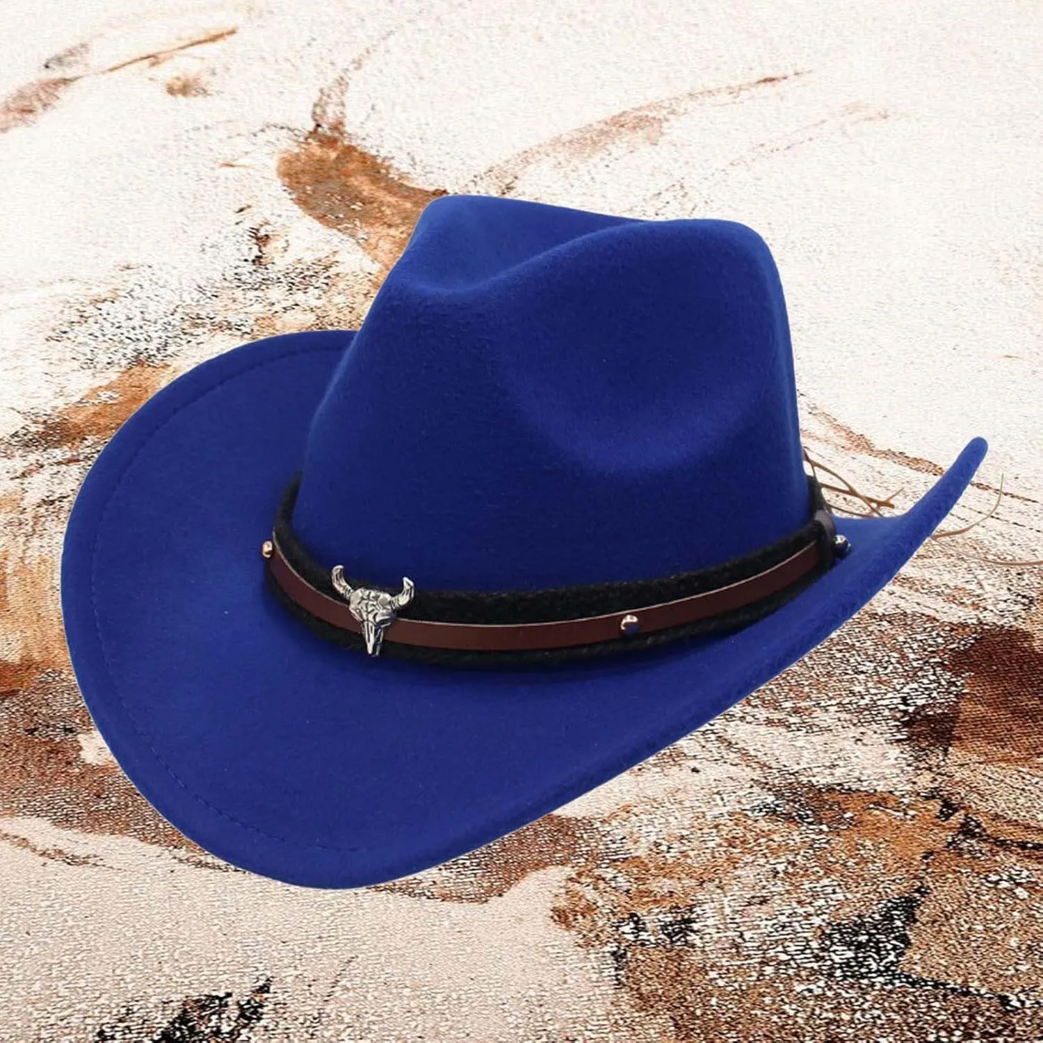 Women's Cowboy Hats Unisex Wide Brim Fashion Adjustable Strap Summer Holiday Party Vacation Beach Sun Hat