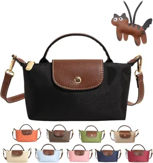 Women's Fashion Colorblock Mini Crossbody Bag, Handbags Purses with Adjustable Strap, Ladies Shoulder Totes Bag