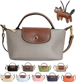 Women's Fashion Colorblock Mini Crossbody Bag, Handbags Purses with Adjustable Strap, Ladies Shoulder Totes Bag