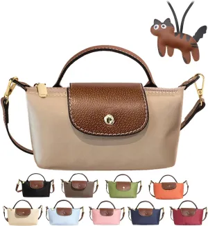 Women's Fashion Colorblock Mini Crossbody Bag, Handbags Purses with Adjustable Strap, Ladies Shoulder Totes Bag