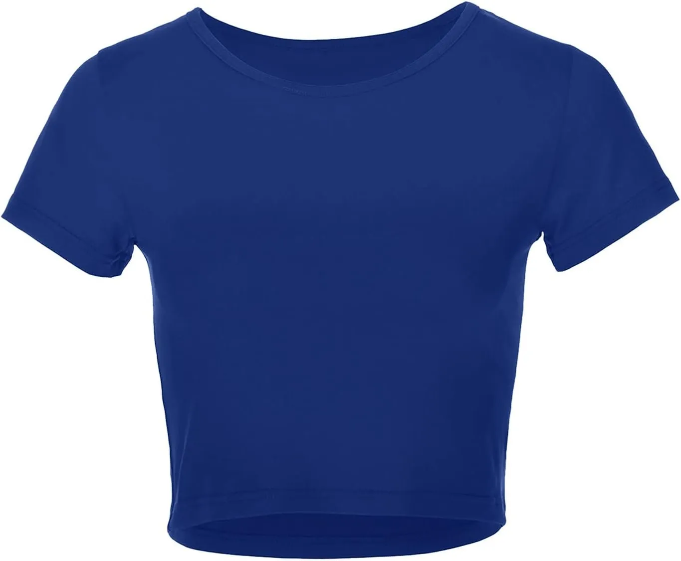 Womens Mock Neck Basic Tops Going Out Spring Clothes Short Sleeve Slim Fitted Cute T-Shirts Summer Y2K Outfits