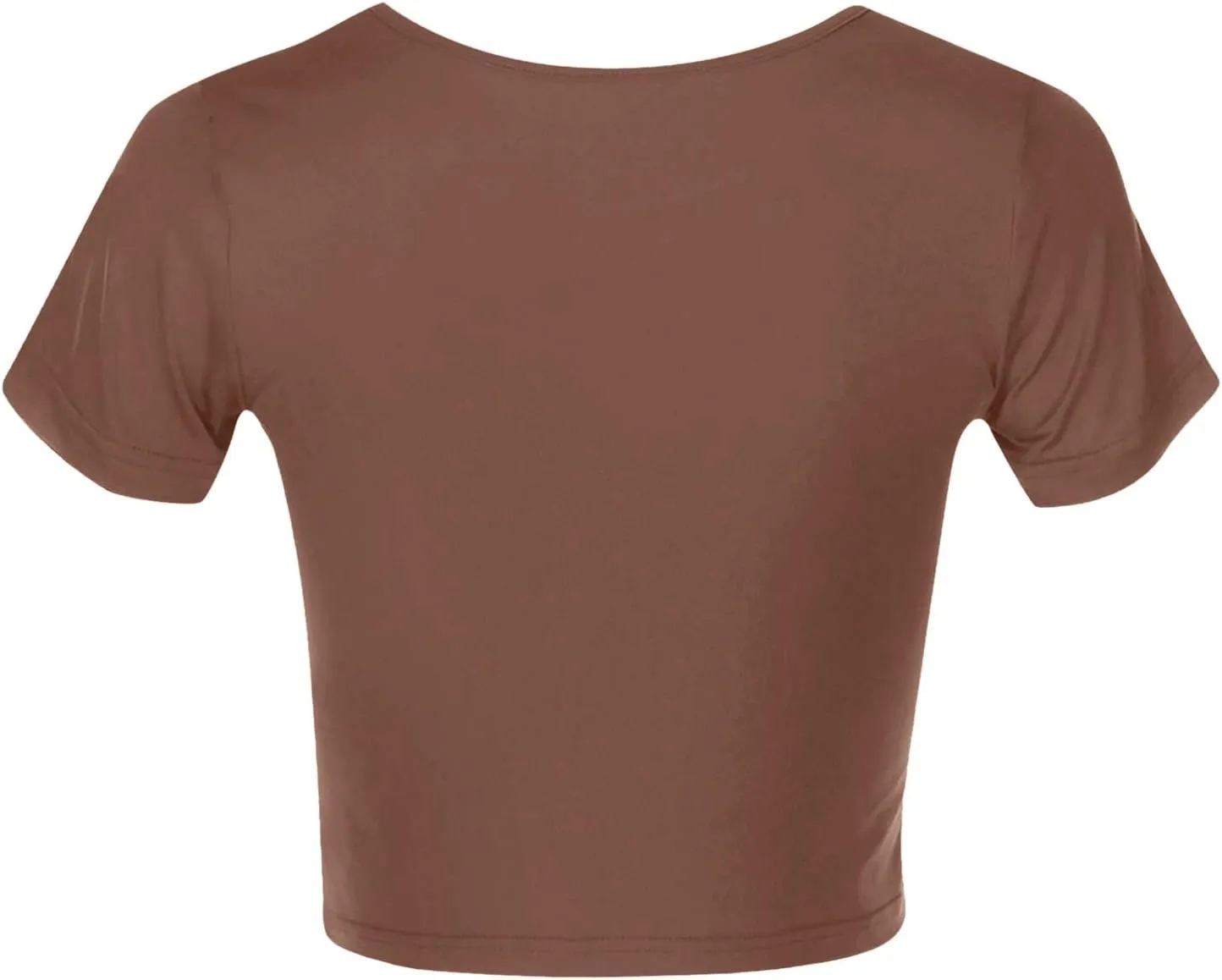 Womens Mock Neck Basic Tops Going Out Spring Clothes Short Sleeve Slim Fitted Cute T-Shirts Summer Y2K Outfits