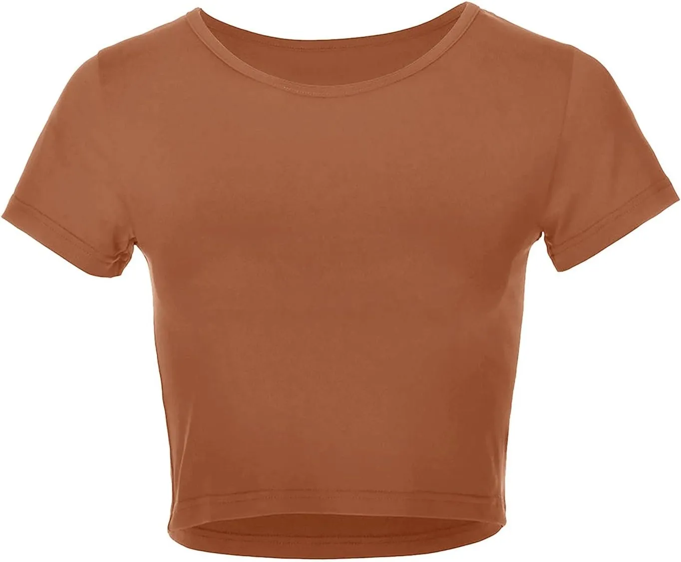 Womens Mock Neck Basic Tops Going Out Spring Clothes Short Sleeve Slim Fitted Cute T-Shirts Summer Y2K Outfits