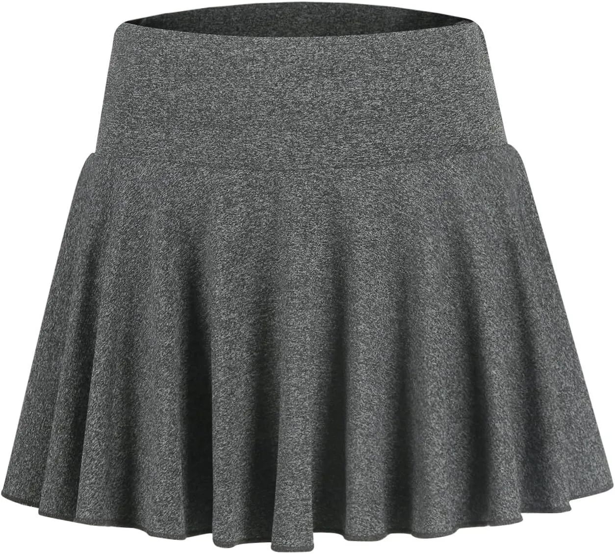 Women's Tennis Skirt High Waisted Pleated Skorts Stretchy Athletic Running Yoga Gym Skirts with Built-in Shorts