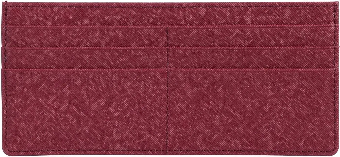 XEYOU Womens Credit Card Wallet Slim Long Zipper Pocket Purse for Coin, Cash, Receipt Multi-function Card Wallet for Ladies