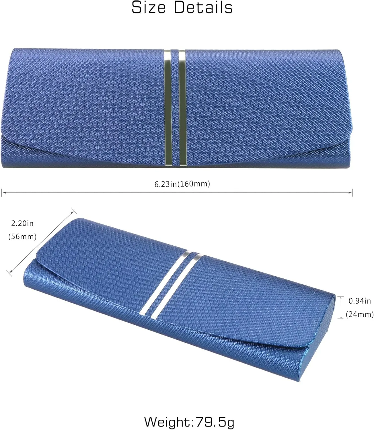 YEIN 4 Pack Eyeglasses Case Portable Eyeglasses Bag for Reading Glasses Spectacles & Small Sunglasses