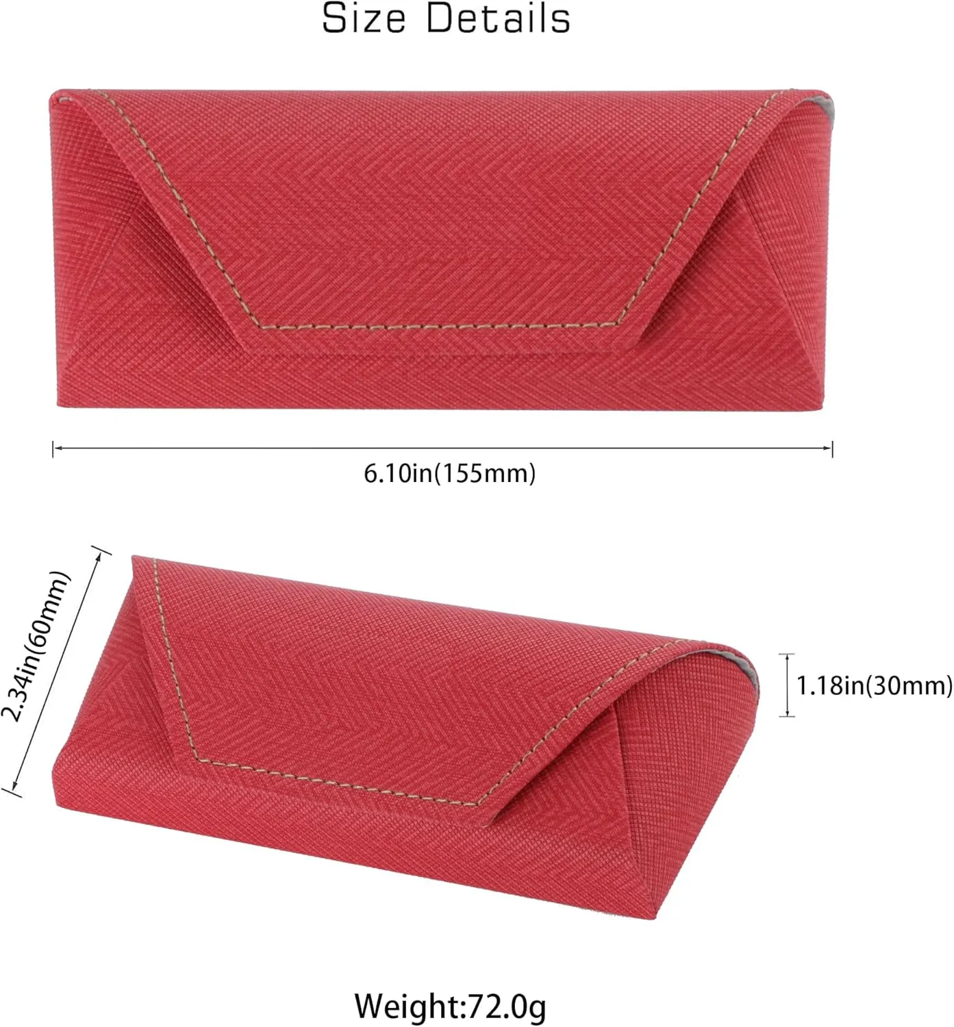 YEIN Unisex Hard Shell Eyeglasses Cases, Protective Case For Glasses