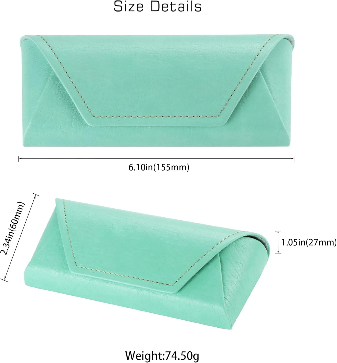 YEIN Unisex Hard Shell Eyeglasses Cases, Protective Case For Glasses