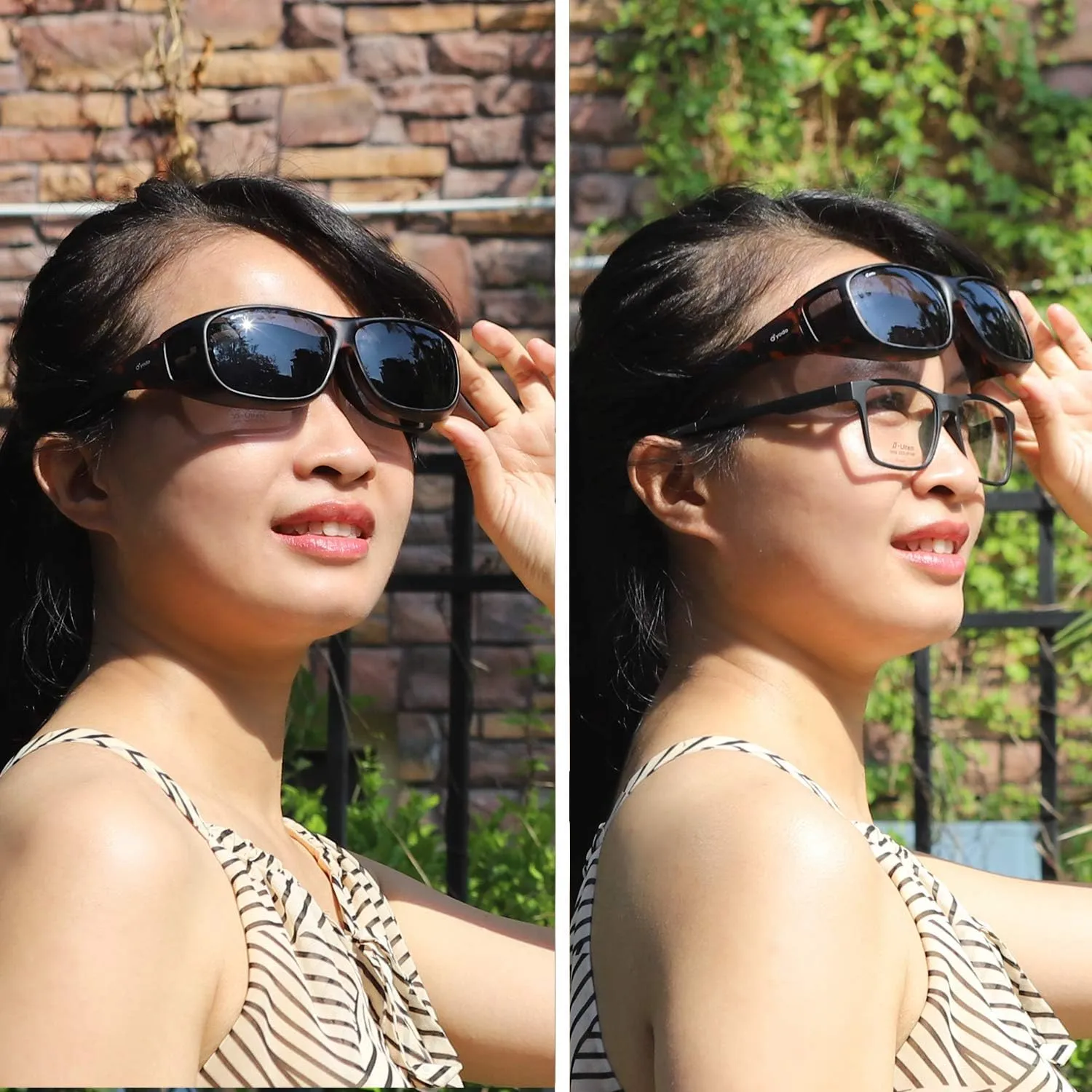 yodo Fit Over Glasses Sunglasses with Polarized Lenses for Men and Women