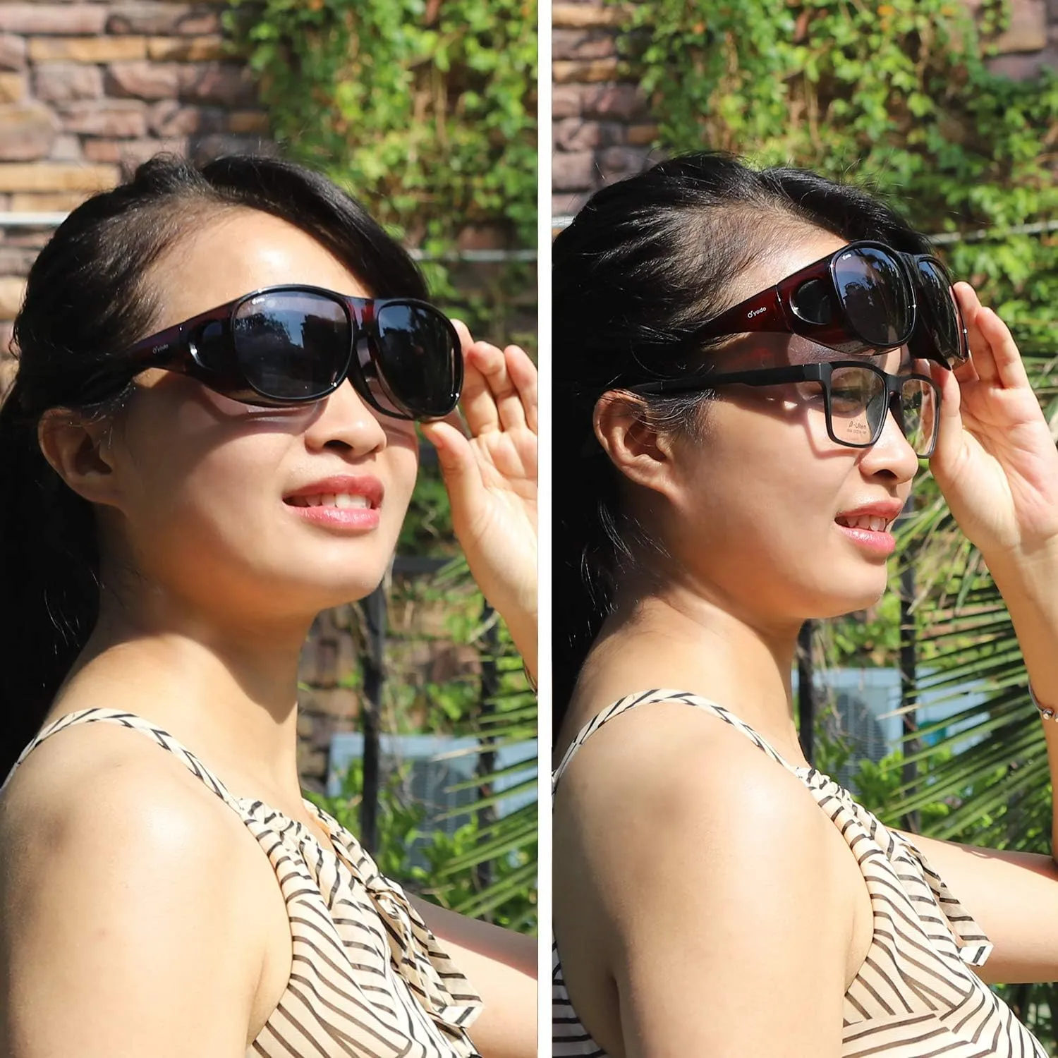 yodo Fit Over Glasses Sunglasses with Polarized Lenses for Men and Women