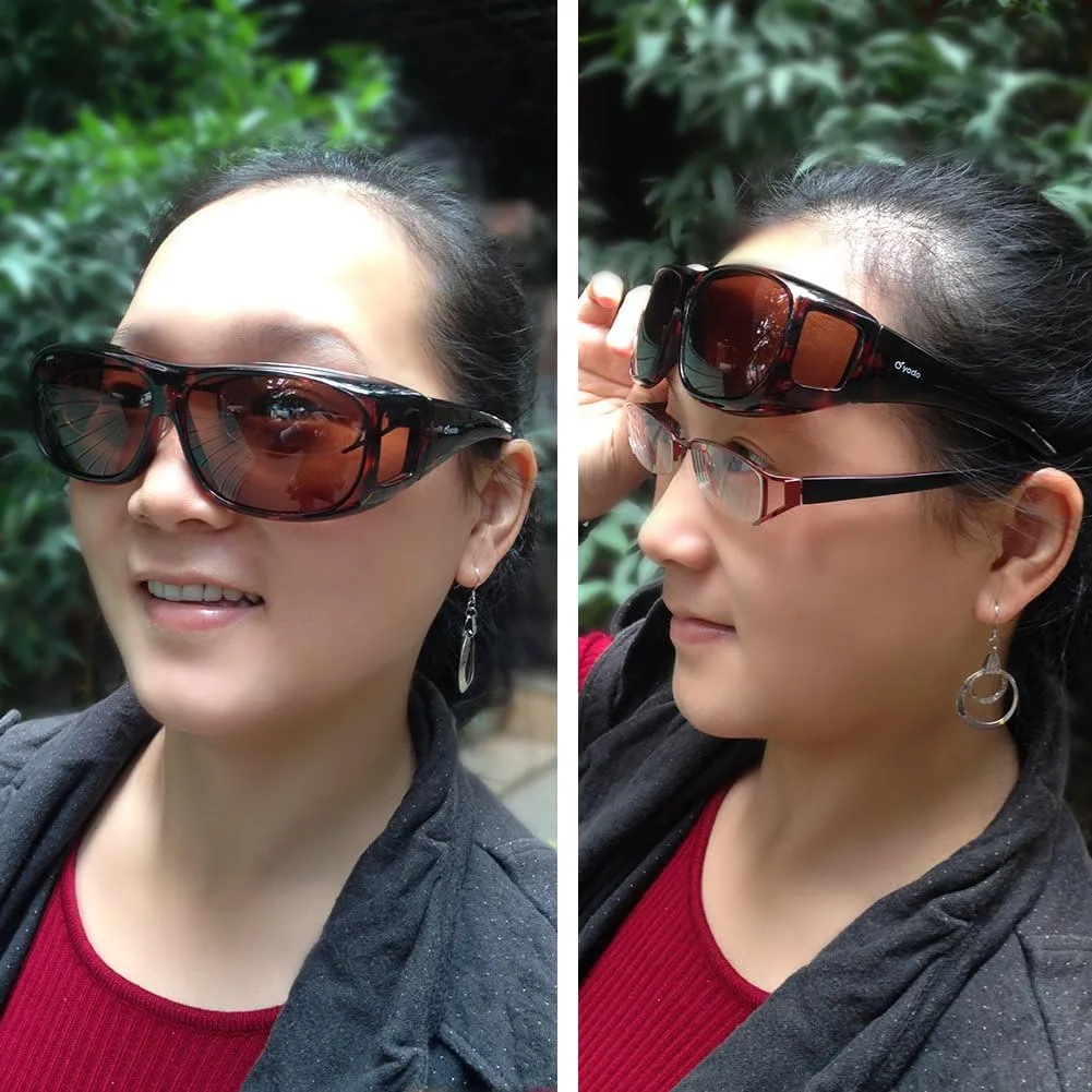 yodo Fit Over Glasses Sunglasses with Polarized Lenses for Men and Women