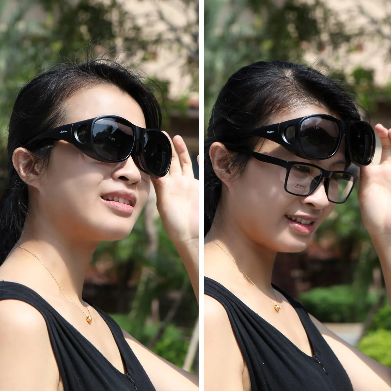 yodo Fit Over Glasses Sunglasses with Polarized Lenses for Men and Women