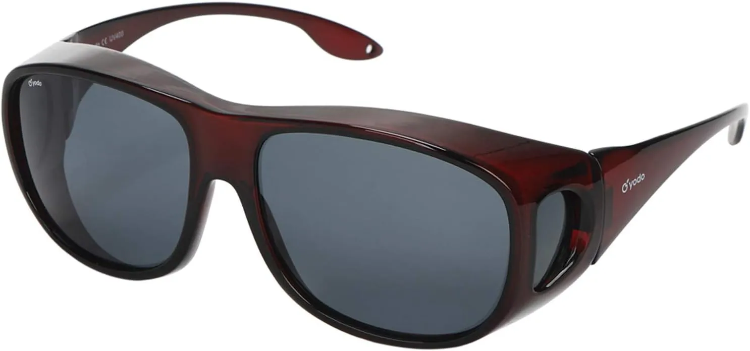yodo Fit Over Glasses Sunglasses with Polarized Lenses for Men and Women