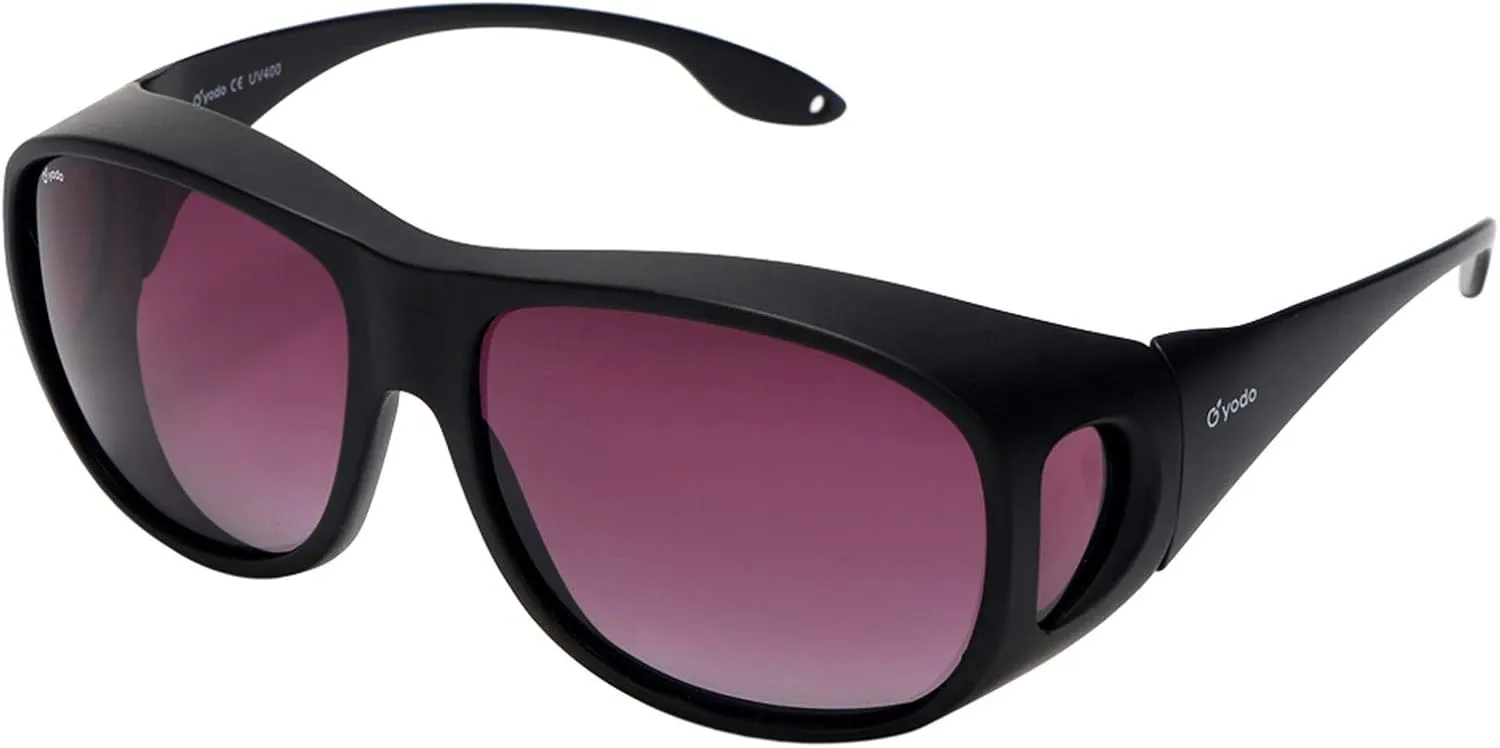 yodo Fit Over Glasses Sunglasses with Polarized Lenses for Men and Women