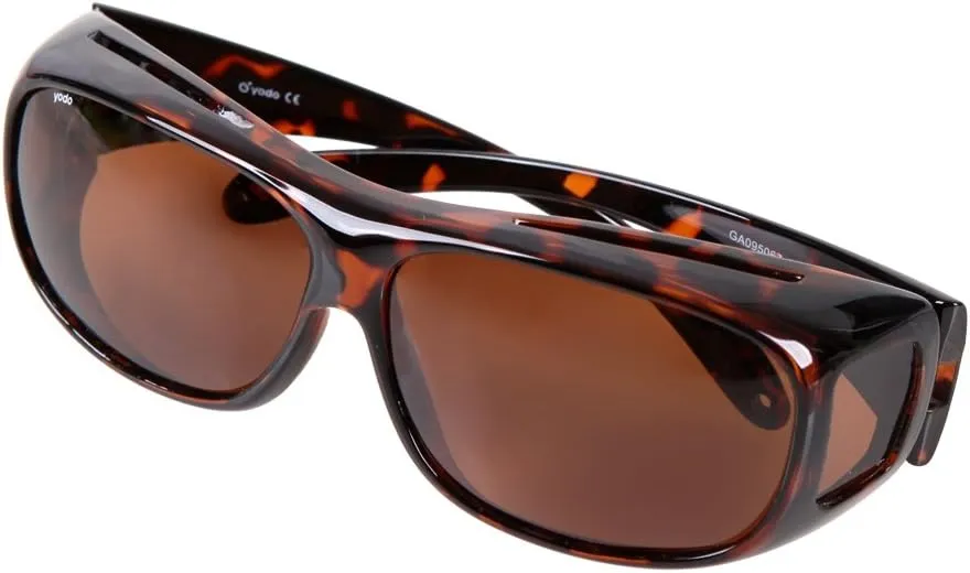 yodo Fit Over Glasses Sunglasses with Polarized Lenses for Men and Women